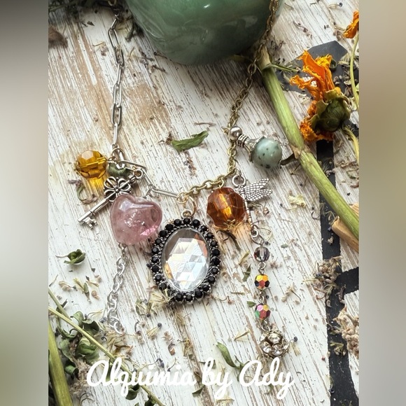 Alquimia Multicolor Charm Necklace - Picture 1 of 5